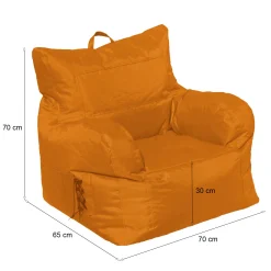 Poltrona Ossidiana, 75x65 h70 cm,<Dmora Cheap