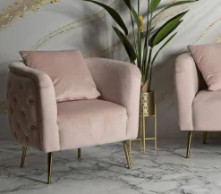 Poltrona Prampolini, 76x74 h71 cm,<Dmora Sale