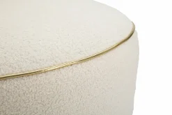 Poltrona Pratesi, 63x68 h69 cm, Crema e Oro<Dmora Flash Sale