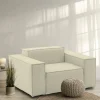 Poltrona Rodonite, Cm 160x95h70,<Dmora Sale