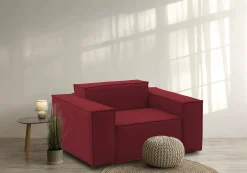 Poltrona Rodonite, Cm 160x95h70,<Dmora Store