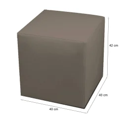 Pouf Accumoli, 40x40 h42 cm,<Dmora Fashion