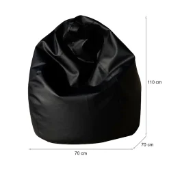 Pouf Alez, 70x70 h110 cm,<Dmora Store