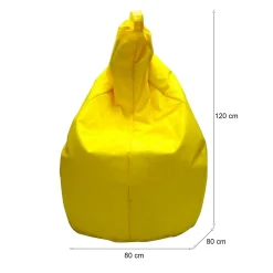 Pouf Angillina, 80x80 h120 cm,<Dmora Discount