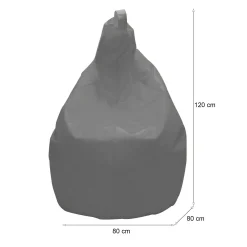 Pouf Angillina, 80x80 h120 cm,<Dmora Best
