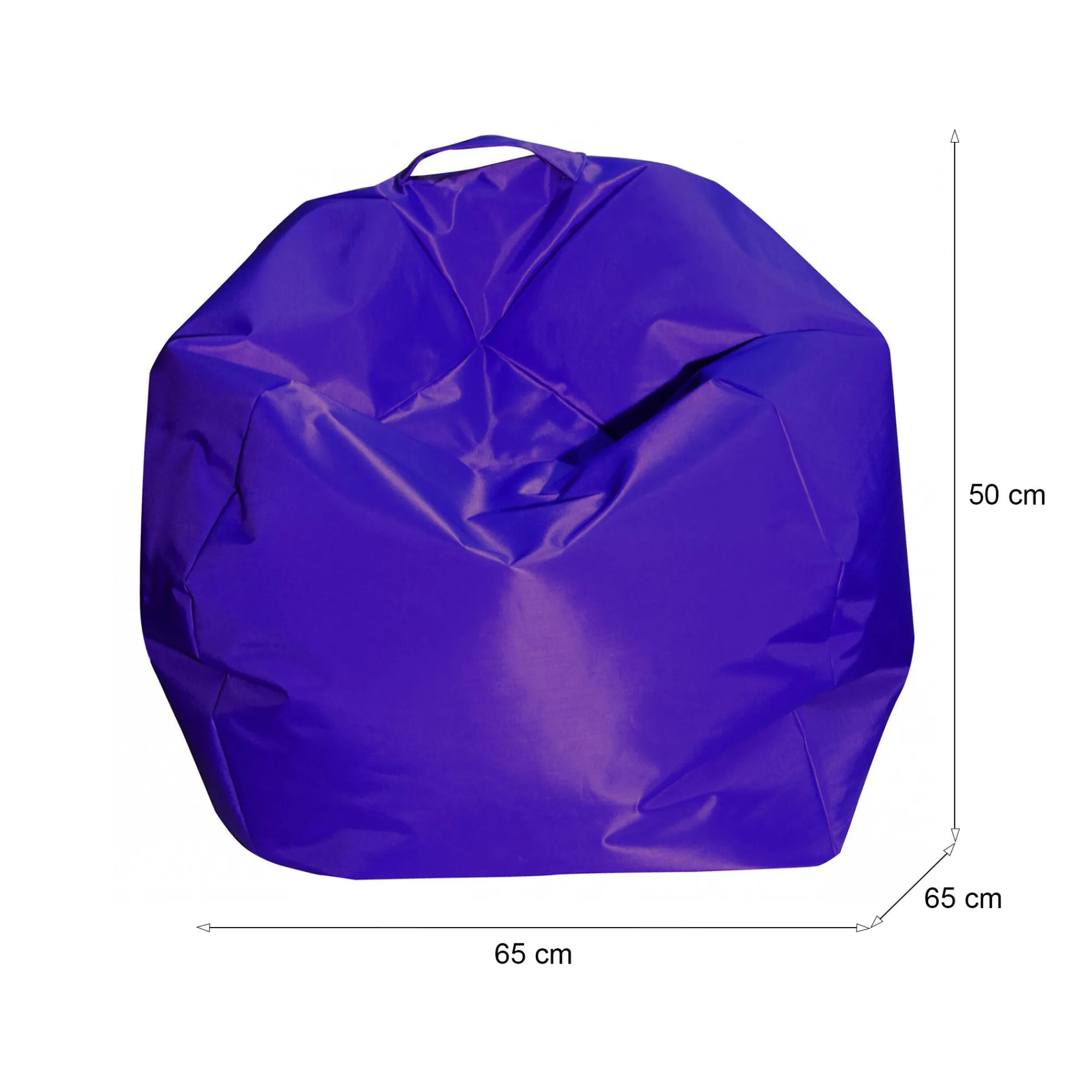 Pouf Ascia, 65x65 h50 cm,<Dmora Discount