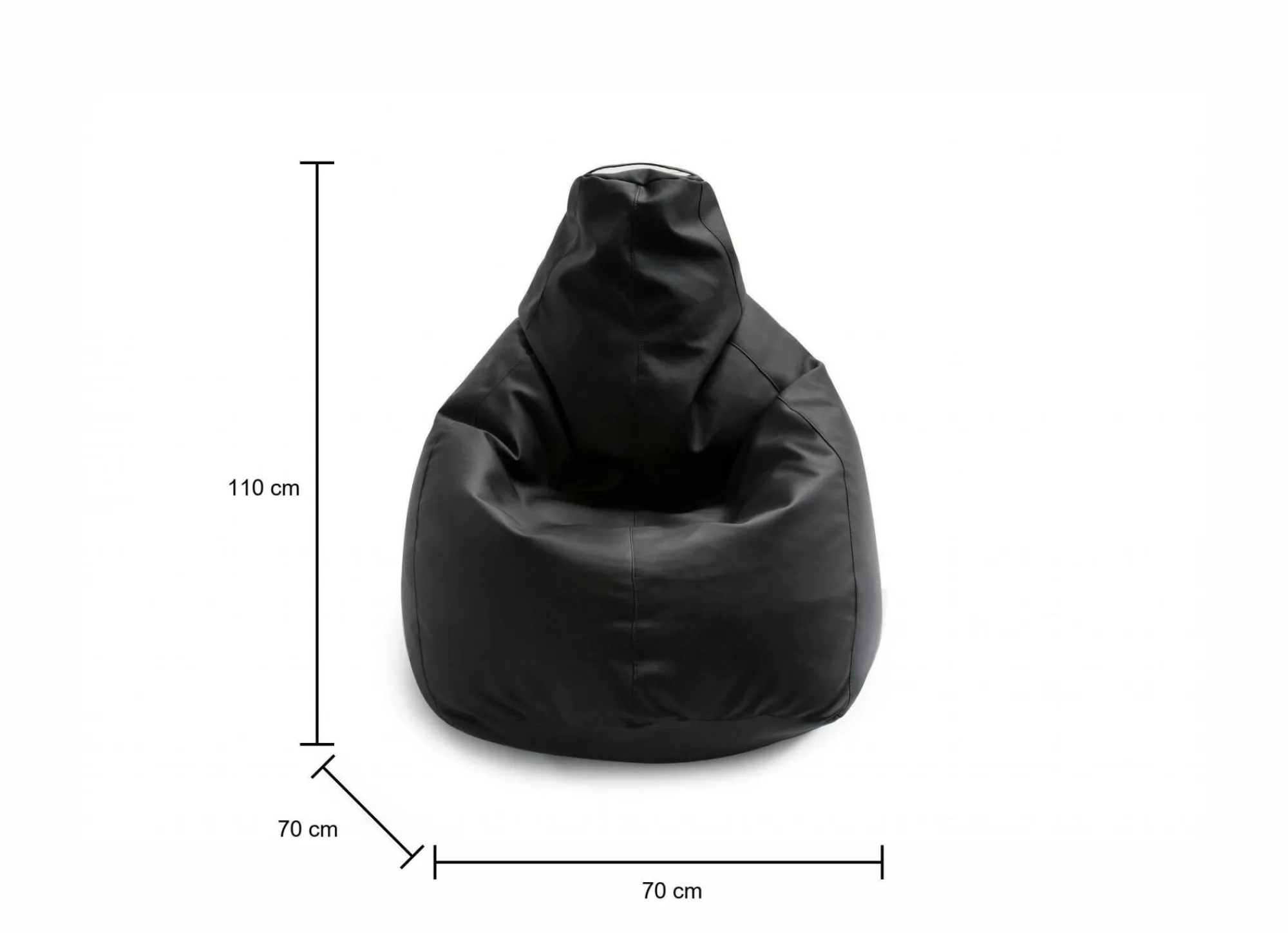 Pouf Asino, Cm 70x70h110,<Dmora Clearance