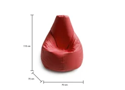 Pouf Asino, Cm 70x70h110,<Dmora Fashion