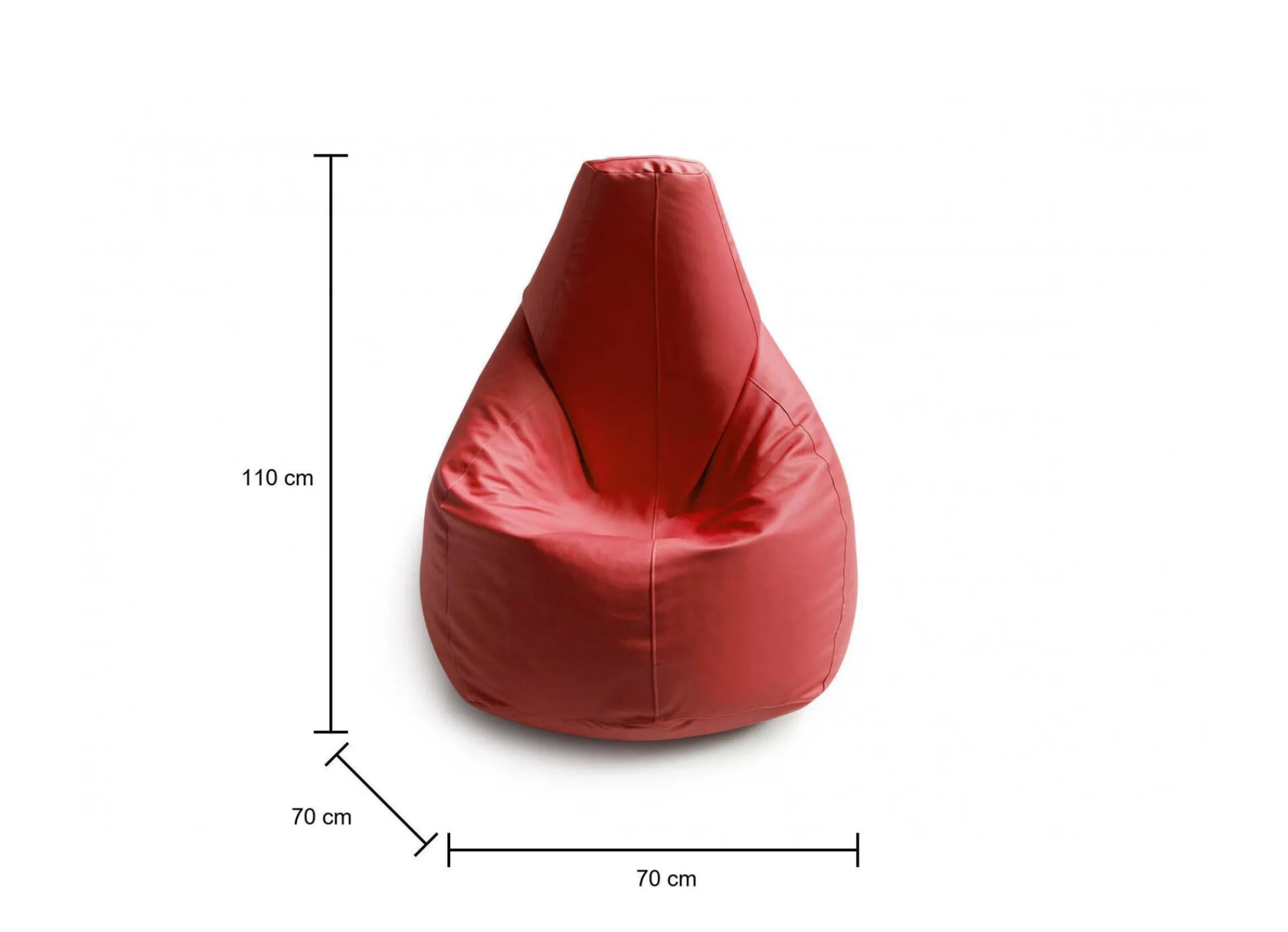Pouf Asino, Cm 70x70h110,<Dmora Fashion