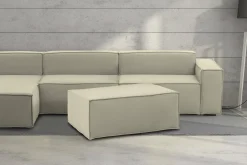 Pouf Assisi, Cm 100x70h43,<Dmora Cheap