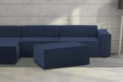 Pouf Assisi, Cm 100x70h43,<Dmora Best Sale