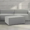 Pouf Assisi, Cm 100x70h43,<Dmora Clearance