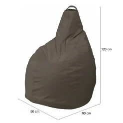 Pouf Aunter, 90x90 h120 cm,<Dmora Sale