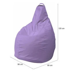 Pouf Aunter, 90x90 h120 cm,<Dmora Fashion