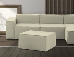 Pouf Avolasca, Cm 80x70h43,<Dmora Best