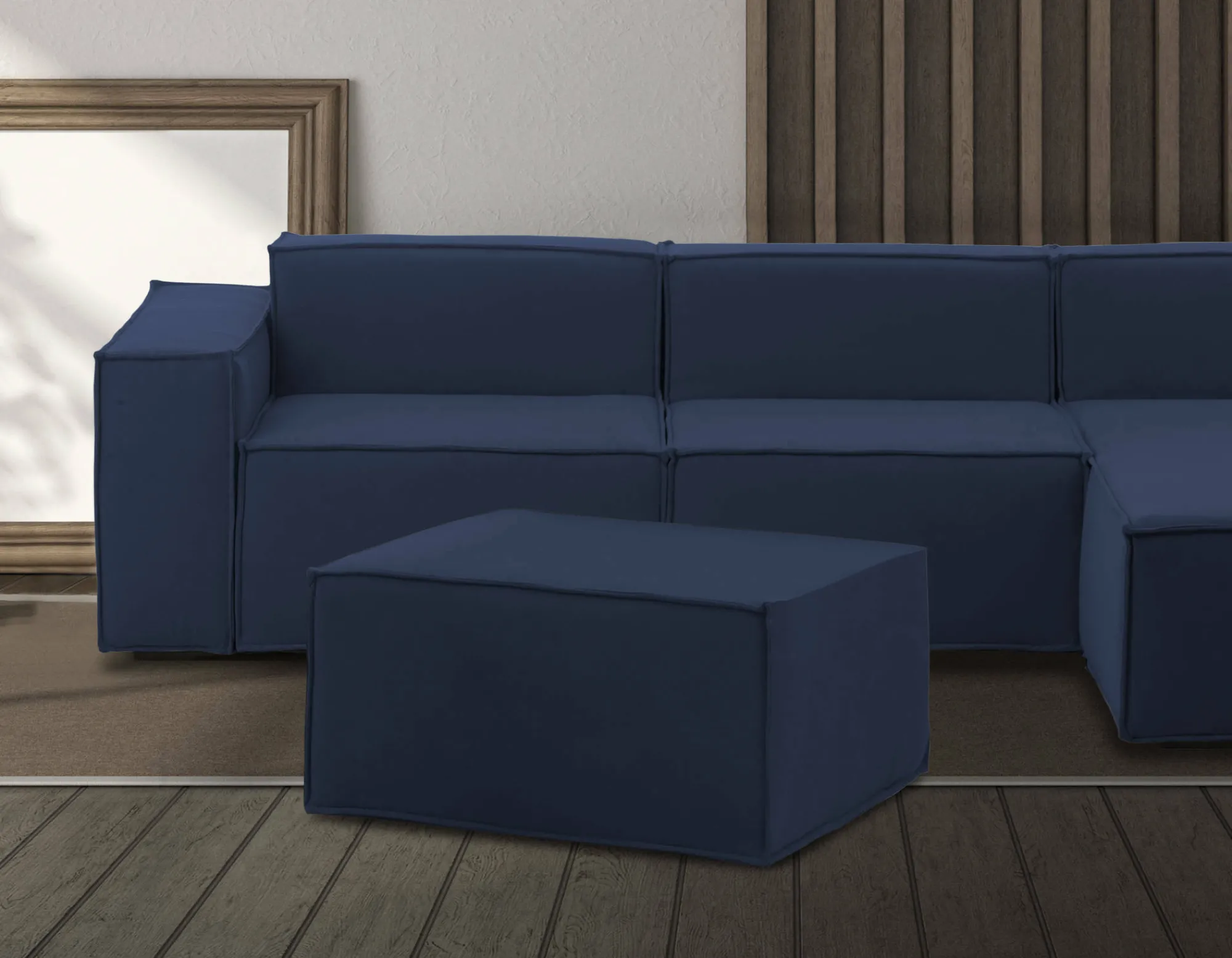 Pouf Avolasca, Cm 80x70h43,<Dmora Discount