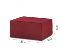Pouf Avolasca, Cm 80x70h43,<Dmora Hot