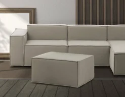 Pouf Avolasca, Cm 80x70h43,<Dmora Best