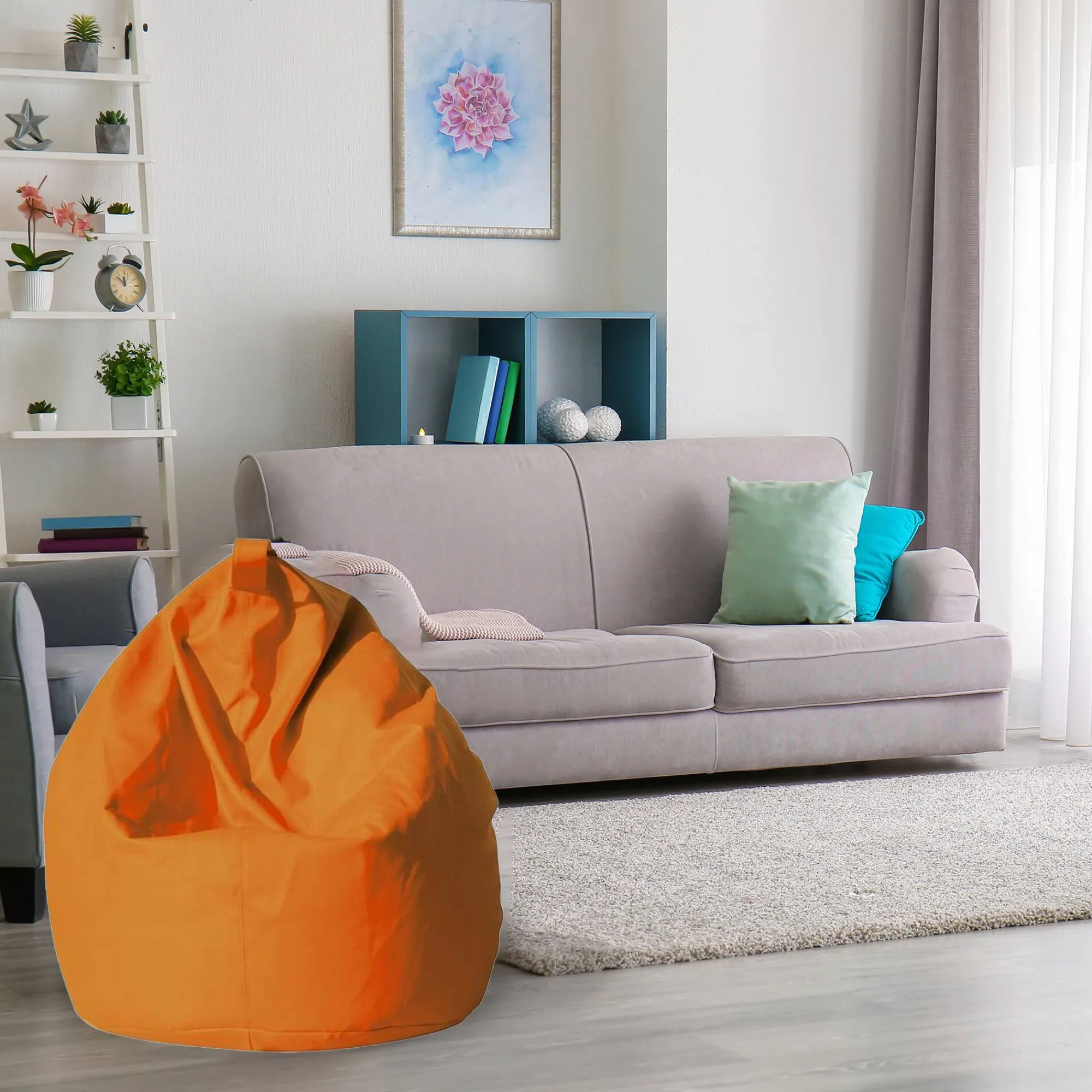 Pouf Azelia, 70x70 h110 cm,<Dmora Best Sale