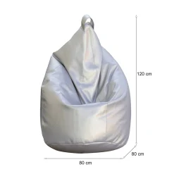 Pouf Azelia, 80x80 h120 cm,<Dmora Online