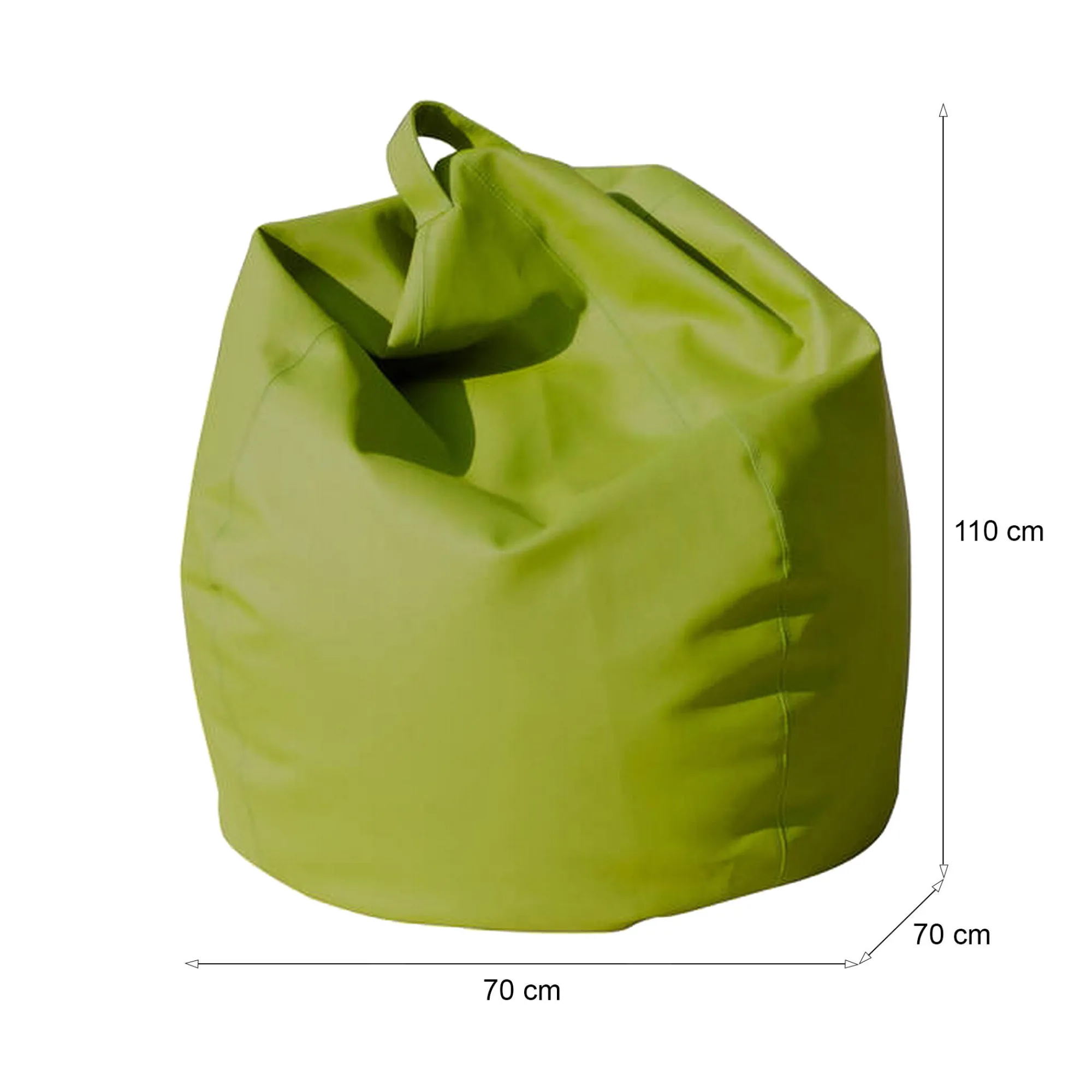 Pouf Azelia, 70x70 h110 cm,<Dmora Online