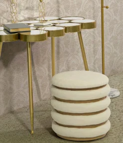 Pouf Banskil, 40x40 h42 cm,<Dmora Clearance