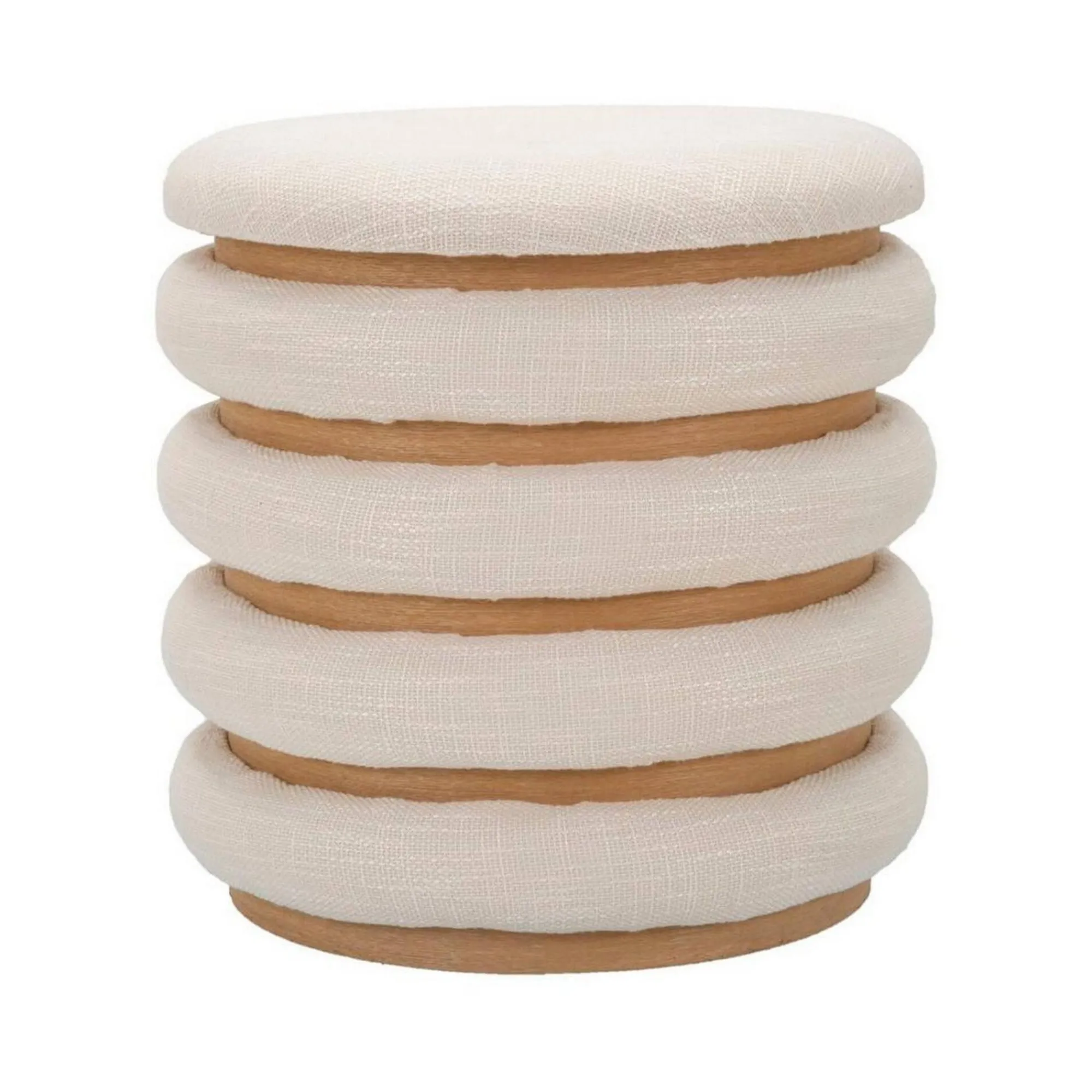 Pouf Banskil, 40x40 h42 cm,<Dmora Clearance