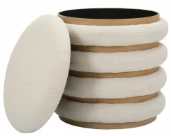 Pouf Banskil, 40x40 h42 cm,<Dmora Clearance