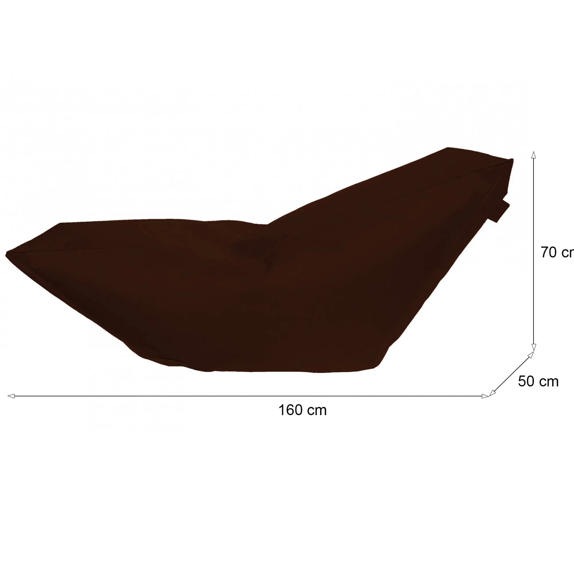 Pouf Boves, 160x50 h70 cm,<Dmora Cheap