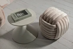 Pouf Bozzente, 45x45 h45 cm,<Dmora Cheap