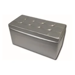 Pouf contenitore Felicita, 90x45 h45 cm,<Dmora Shop