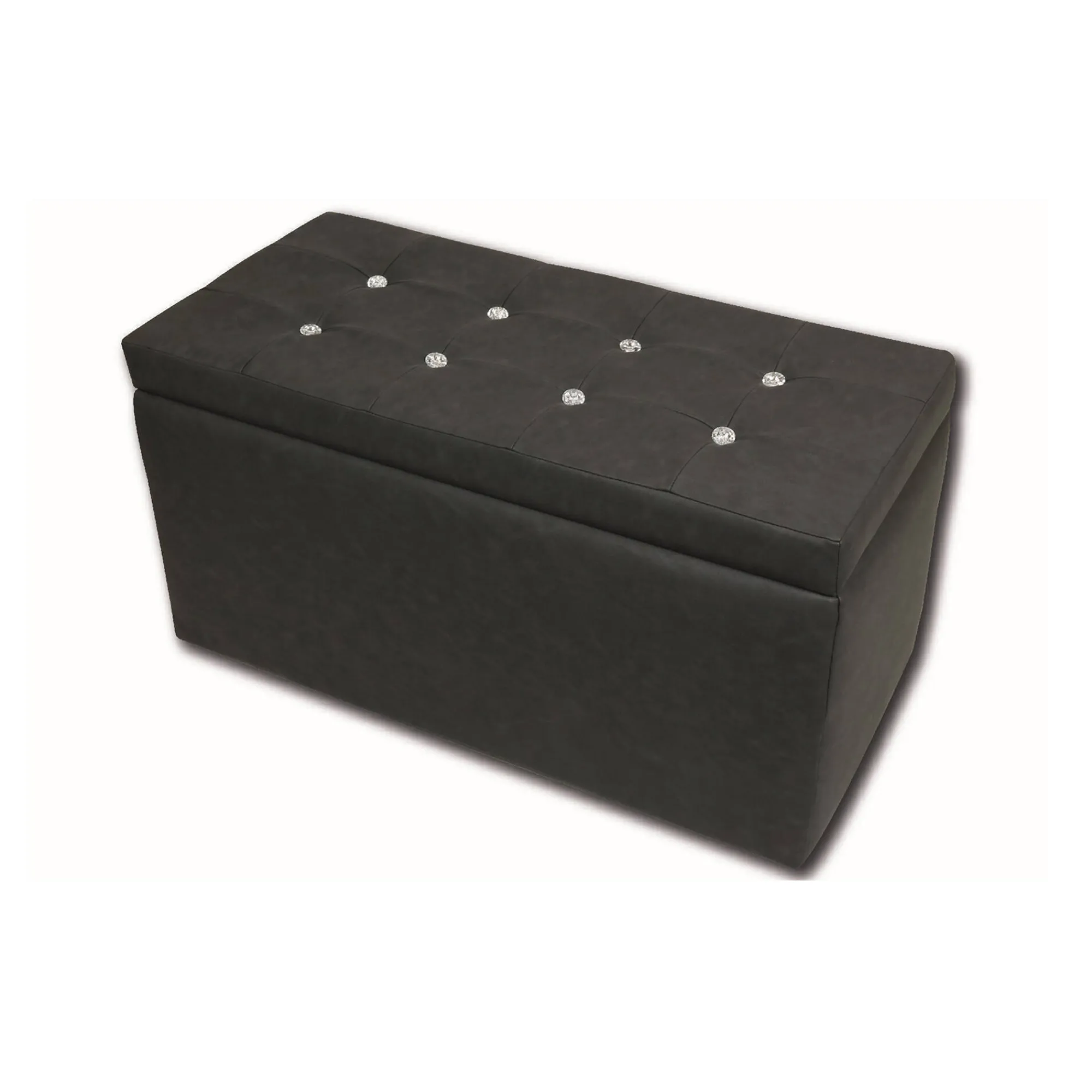 Pouf contenitore Felicita, 90x45 h45 cm,<Dmora Cheap