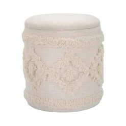 Pouf contenitore Jarrar, , 35x35 h40 cm<Dmora Outlet