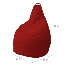 Pouf Itaca, 90x90 h120 cm,<Dmora Store