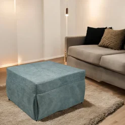 Pouf letto Arno, 78x78 h45 cm,<Dmora Hot