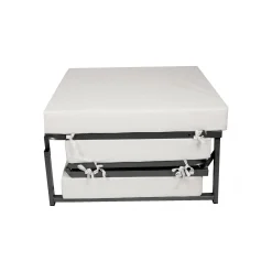 Pouf letto Arno, 78x78 h45 cm,<Dmora Store