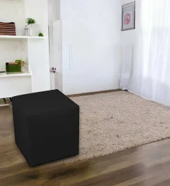 Pouf Spetses, 40x40 h42 cm,<Dmora Hot