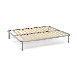 Rete letto matrimoniale Alessa, 100% Made in Italy, Cm 140x200h 34<Dmora Sale