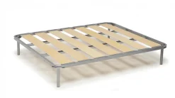 Rete letto piazza e mezza Dgregor, 100% Made in Italy, Cm 120x190h 31<Dmora Discount