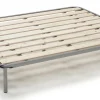 Rete letto piazza e mezza Dabaun, 100% Made in Italy, Cm 120x190h31<Dmora Discount