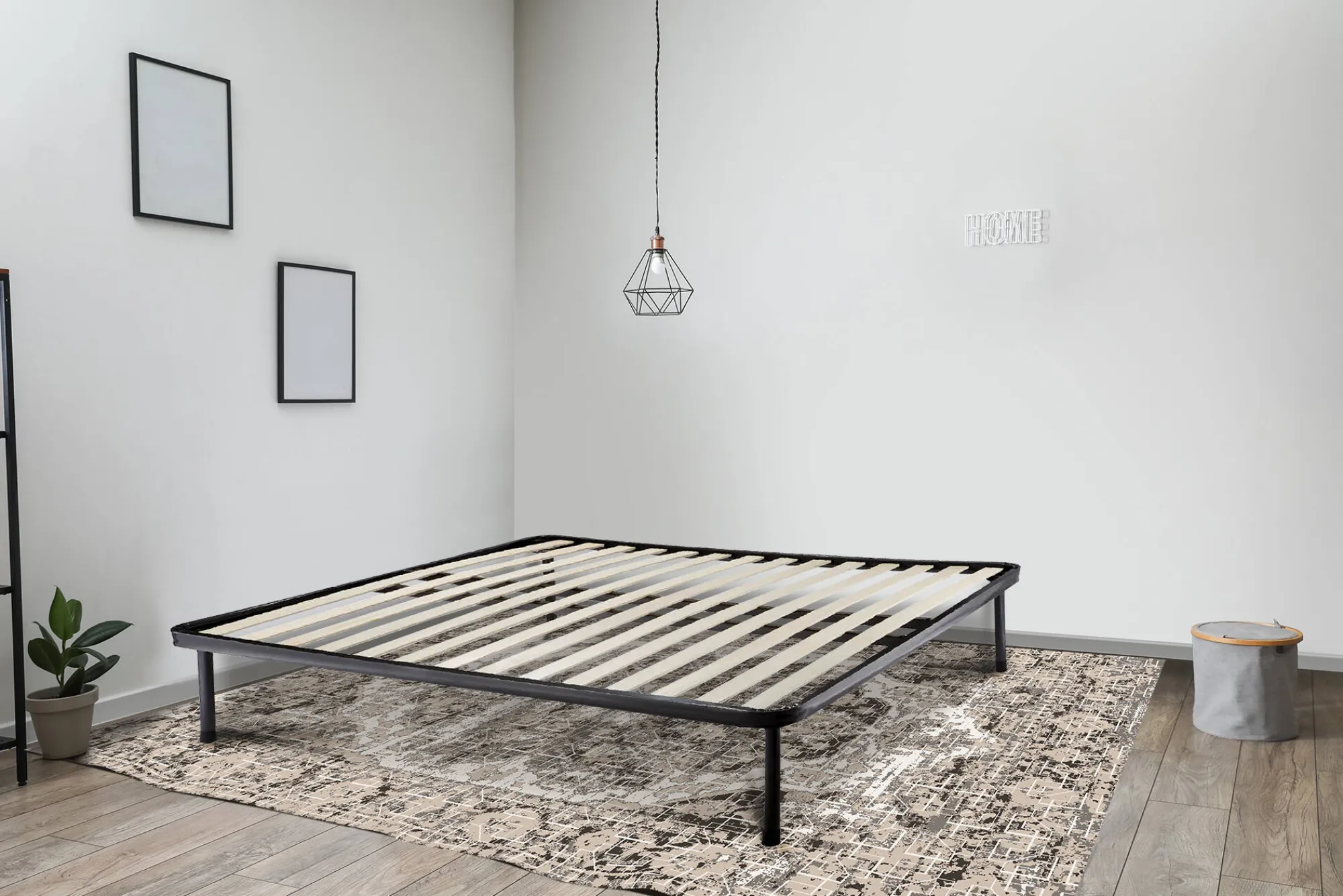 Rete letto piazza e mezza Krovanh, 100% Made in Italy, 120x190h30 cm<Dmora Cheap
