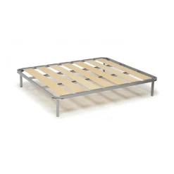 Rete letto piazza e mezza Dgregor, 100% Made in Italy, Cm 120x190h 31<Dmora Discount