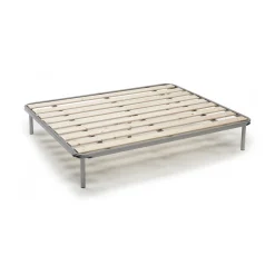Rete letto piazza e mezza Dabaun, 100% Made in Italy, Cm 120x190h31<Dmora Discount