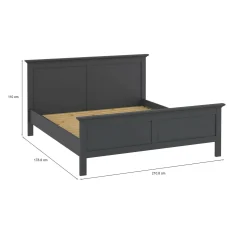 Rete letto piazza e mezza Faxai, 179x211 h110 cm,<Dmora Best