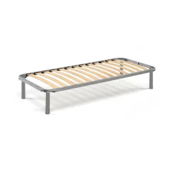 Rete letto singolo Amammata, 100% Made in Italy, Cm 90x190h 34<Dmora Online