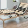 Rete letto singolo Arby, Rete ortopedica reclinabile motorizzata, Cm 80x190h 34<Dmora Best
