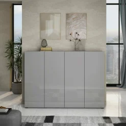 Scarpiera Abdul, 160x34h115 cm,<Dmora Fashion