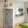 Scarpiera Adeindein, 67x28h147 cm, Olmo e fantasia<Dmora Online