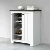 Scarpiera Adriatica, 84x42h100 cm, Bianco e<Dmora Best
