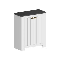 Scarpiera Adriatica, 84x42h100 cm, Bianco e<Dmora Best